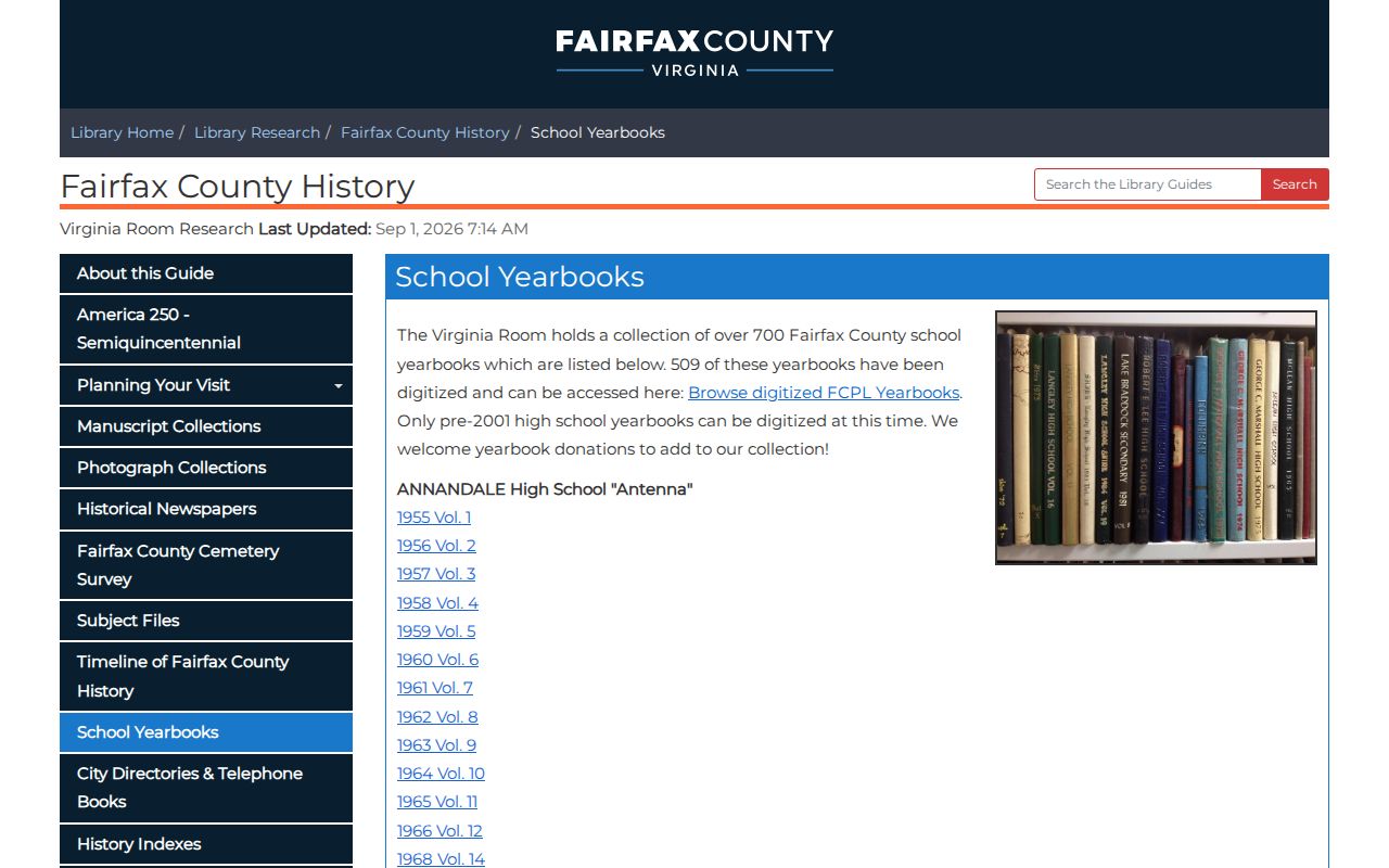 Merrifield city directory companion school yearbook collection