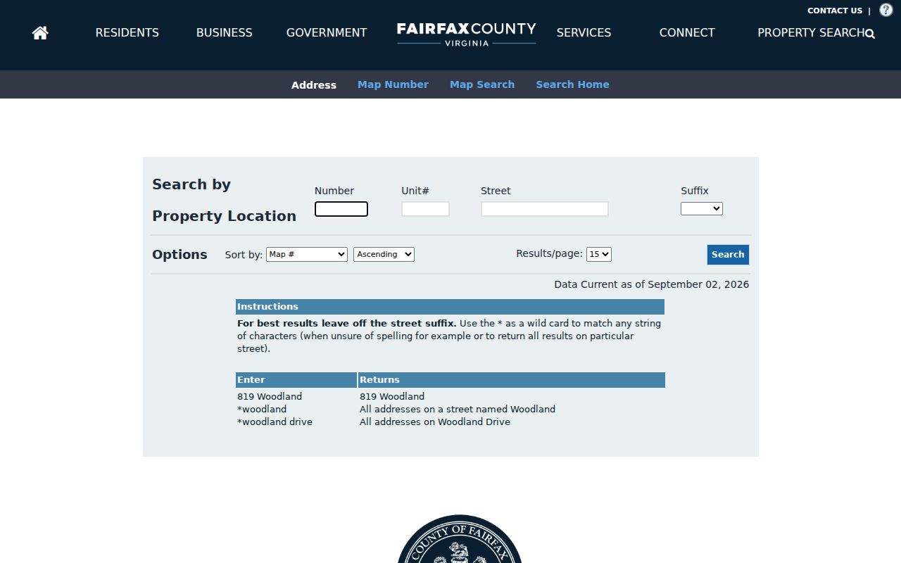 Merrifield residents directory iCare address search